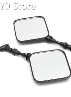Pair Motorcycle Rear View Mirror Motorbike Rearview Side Win