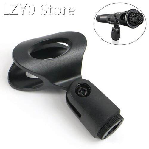 Flexible ABS Microphone Mic U-Shaped Clamp Clip Stand Access