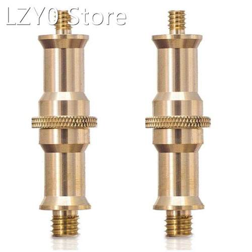 2 Pieces Standard 1/4 to 3/8 inch Metal Male Convertor Threa