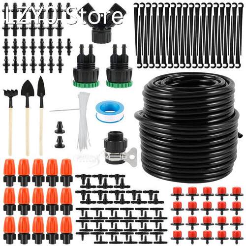 50M Auto Drip Irrigation System DIY Automatic Watering Syste