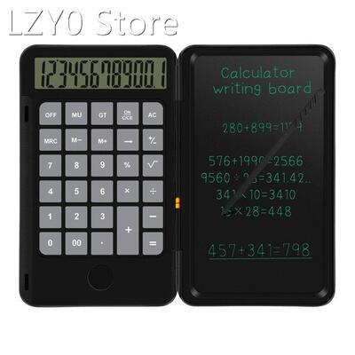 Foldable Calculator & 6.5 Inch LCD Writing Tablet Di