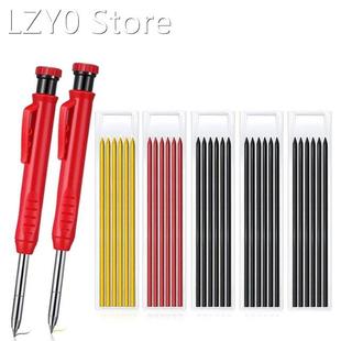 Refill Construction Pcs Solid Carpenter with for Pencil