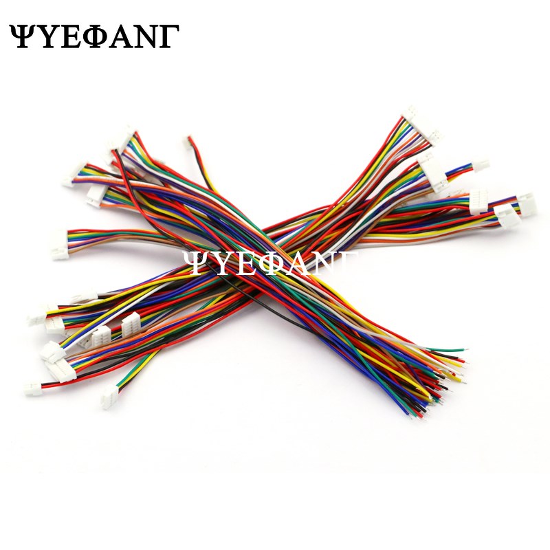 5PCS GH1.25 Single / Double head 2P/3P/4P/5P/6 Pin JST GH S