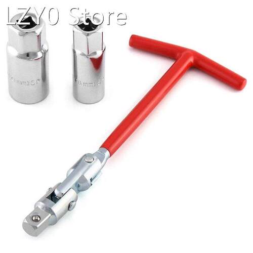 T-Handle Spark Plug Socket Wrench, Universal, 16mm (5/8 Inch