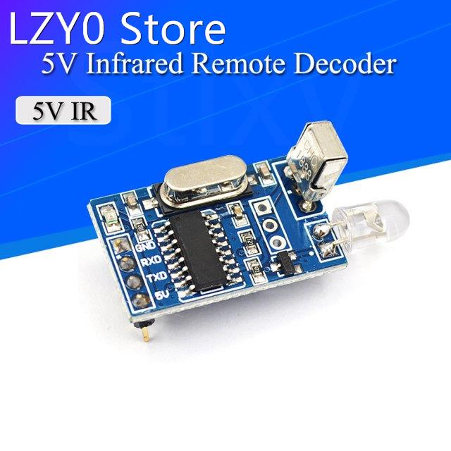 5V IR Infrared Remote Decoder Encoding Transmitter Receiver