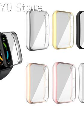 1Pc Electroplating TPU Watch Cover Shell Screen Protector Ca