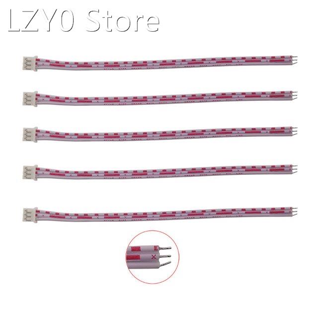 5Pcs JST PH 2.0mm 3 Pin Female Plug Terminals With Cable Wir