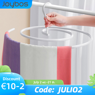 JOYBOS Round Spiral Drying Rack Quilt Sheets Hanger Rotating