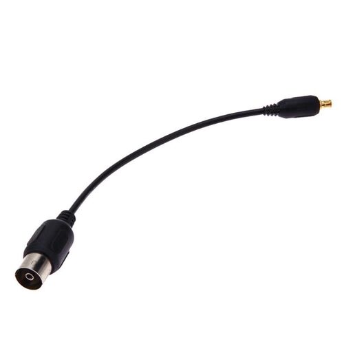RF Coaxial Adapter Connector Cable TV Female to MCX Male An