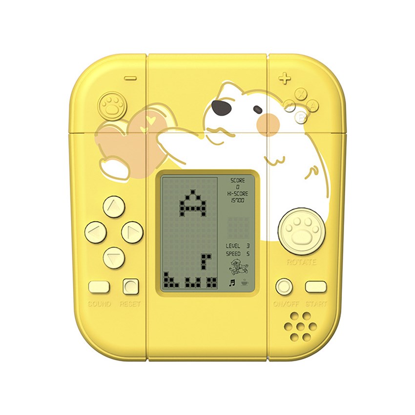3D Playing Games Gameboy Tetris Game Console Wireless Headp