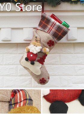 Cartoon Candy Party Supplies Home Hanging Christmas Stocking