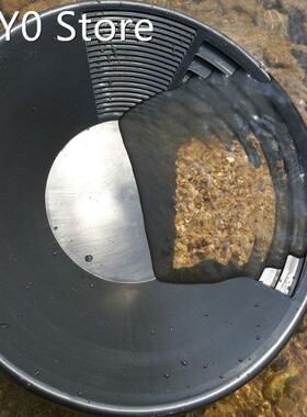 Plastic Gold Pan Basin Nugget ng Pan Dredging Prospectin