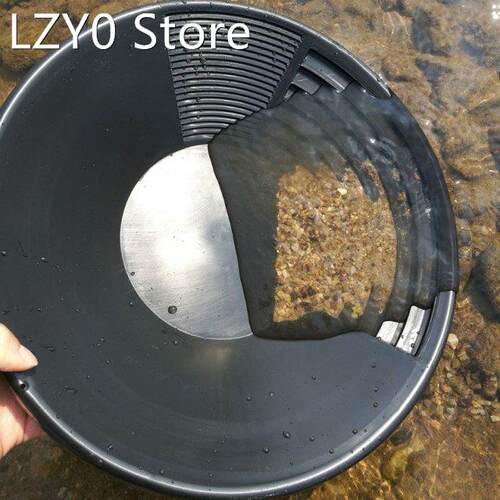 Plastic Gold Pan Basin Nugget ng Pan Dredging Prospectin