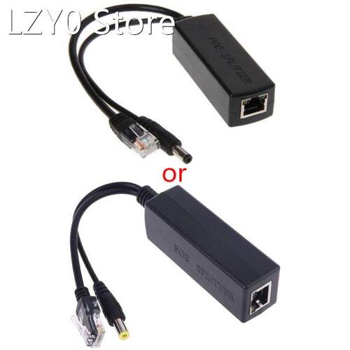 10/100M IEEE802.3at/af Power Over Ethernet PoE Splitter Adap