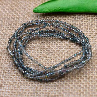 1x2mm Approx 195pcs Seed Beads red Crystal Glass Beads Charm