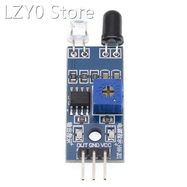 100PCS IR Infrared Obstacle Avoidance Sensor Module Smart Ca