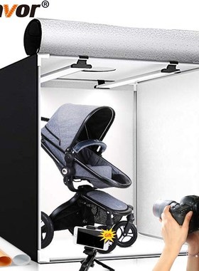 Light Box 60*60CM Portable Softbox Studio Photo LED Lightbox