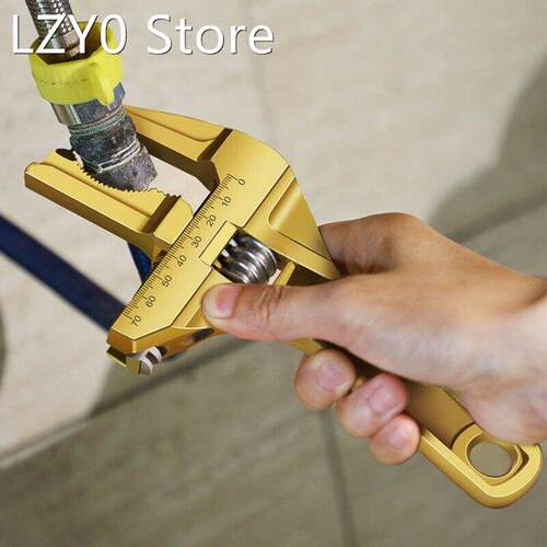 Multi-function Adjustable Wrench Aluminium Alloy Large Open