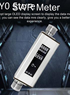 0-100W SWR Shortwave Power Meter 1.8M-30M 2.23 Inch OLED Han