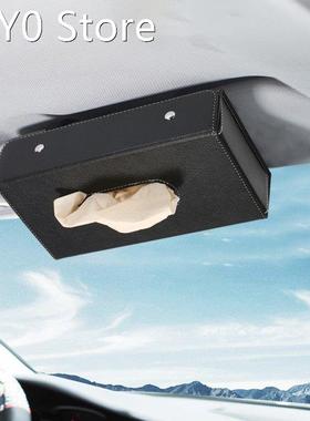 Car Tissue Holder Sun Visor Tissue Case Napkin Case Holder f