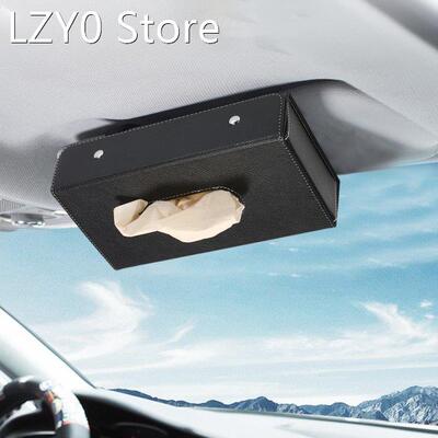 Car Tissue Holder Sun Visor Tissue Case Napkin Case Holder f