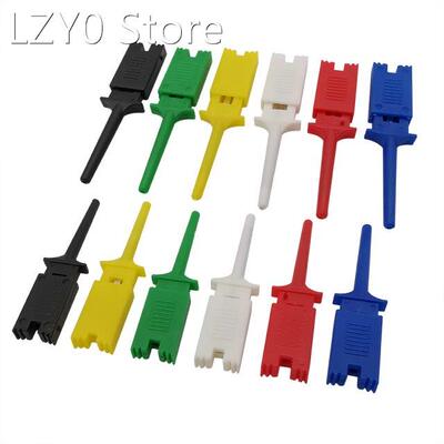 10Pcs 6 Colors Test Hooks Clips Logic Analyzers Logic Test C