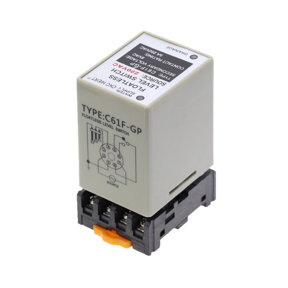 C61F-GP AC220V level relay floatless level switch C61F - GP