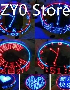 DIY Rotating LED Kit POV Welding Training Kit Upgraded Versi