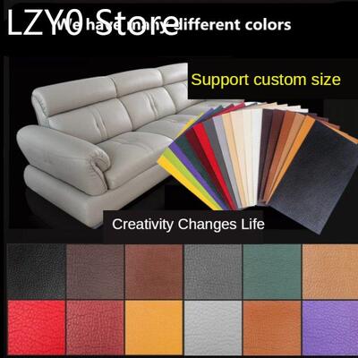 2 pcs 60x25cm sofa repair leather patch self-adhesive sticke