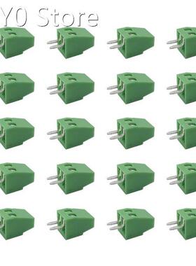 10/5/2pcs/lot 2.54mm Pitch 2P Straight Pin PCB Screw Termina