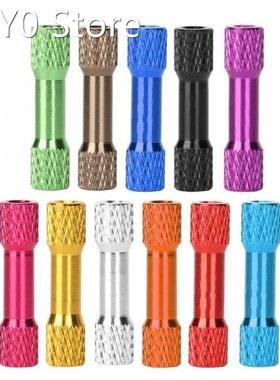 10Pcs Multicolor Standoffs Anodized Aluminum Alloy Female Th
