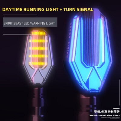 2pcs/lot motorcycle modified turning signals light Super bri