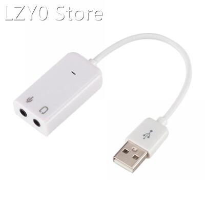 USB 2.0 Virtual 7.1 Channel External USB Audio Sound Card Ad