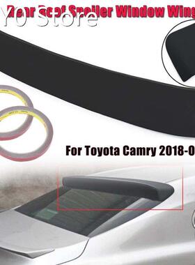ABS Spoiler Wing Car Window Rear Lip Black Tail Fin Decorati