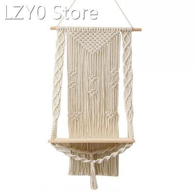 Northern Europe Macrame Tapestry Wall Hanging Hand-woven Tap