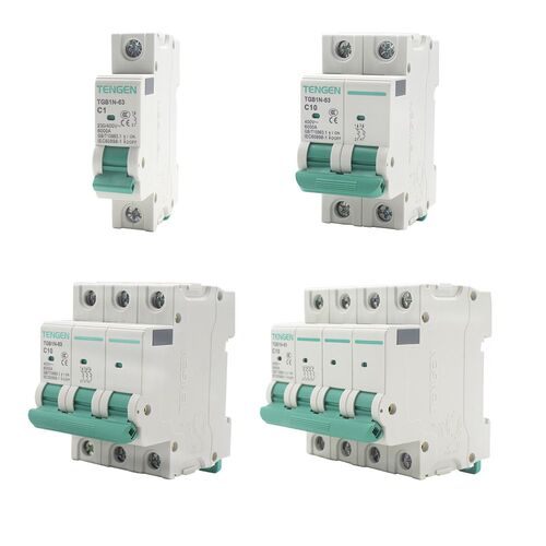 1P 2P 3P 4P 1A   125A DZ47 Mini Circuit Breaker Air Switch