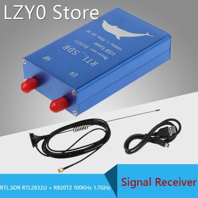 Portable Radio RTL SDR Tuner Receiver RTL2832U+R820T2 100KHz