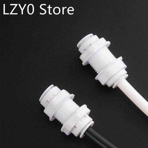 1/4” Quick Access Bulkhead Connector 6.35mm OD Tube Wa