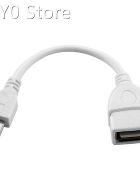 Micro USB OTG Adpter Cable White USB Converter for Raspberry