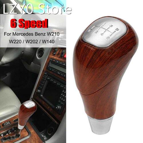 6 Speed Gear Shift Knob Shifter Lever Handle Gear Stick For