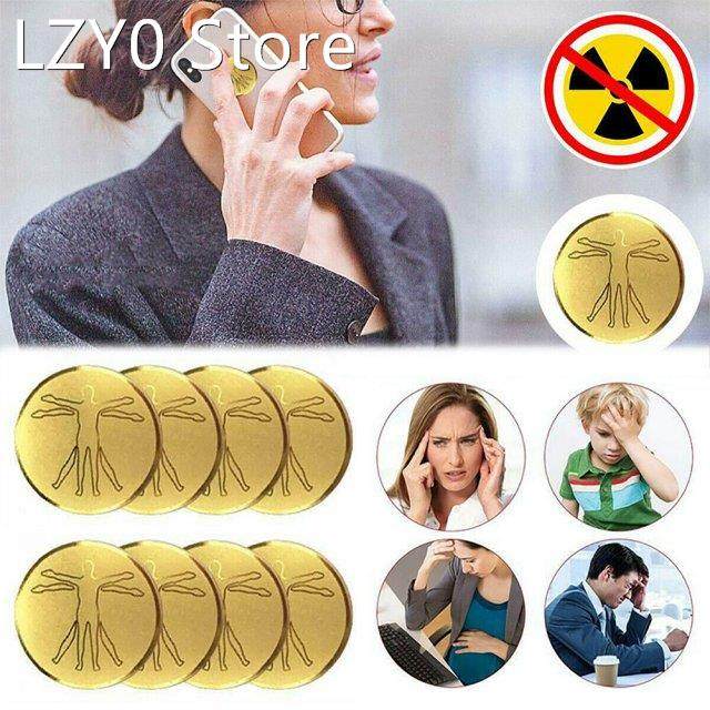10pcs EMF Sticker Mobile Phone Anti Radiation Blocker Laptop