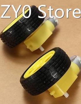4Pcs Robot Smart Car Wheel Deceleration DC Motor For Diy Sma