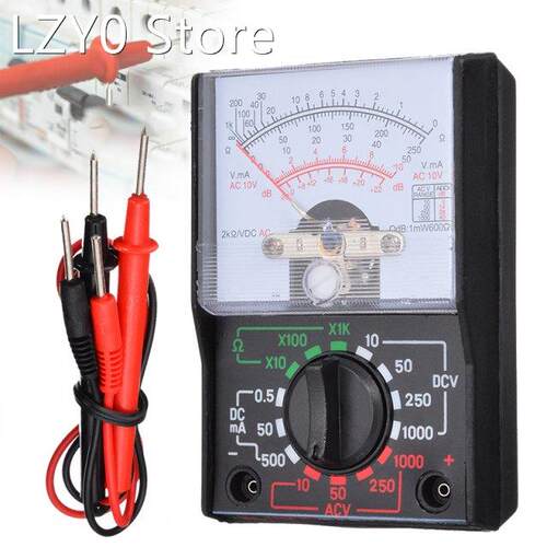 1pc Electric Analogue Multimeter AC DC Volts OHM Electrical