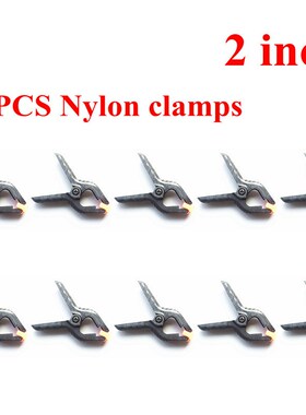 10 PCS 2inch DIY Tool Nylon spring clamps woodworking clip S
