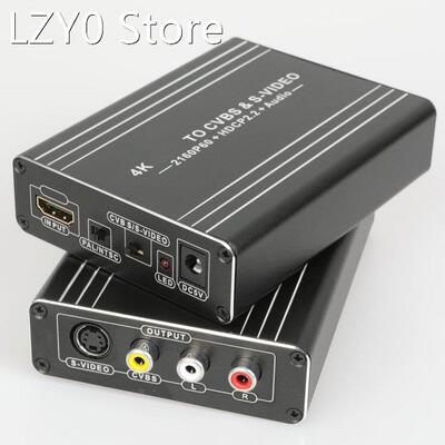 Converter Video Audio Adapter and 4K 60 HDMI-compatible to A