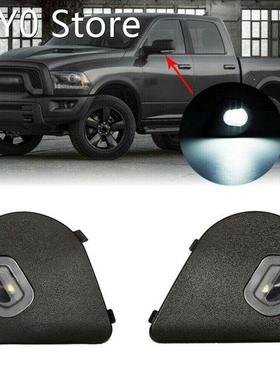 Car LED Side Mirror Puddle Lights for Dodge Ram 1500 2500 35