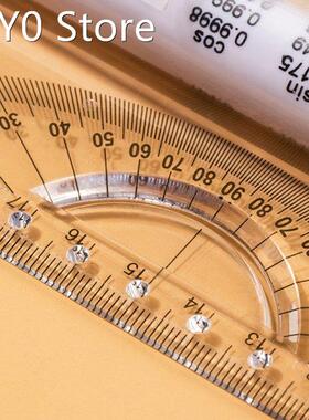 Angle Parallel Drawing Ruler Multifunction Plastic Rolling P