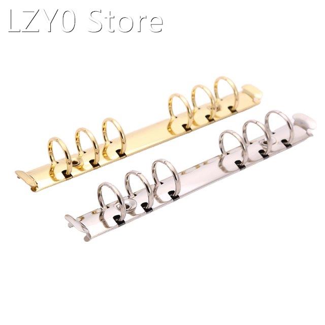 1pc Metal Binding Clips Sliver Golden Binder Clip Loose-leaf