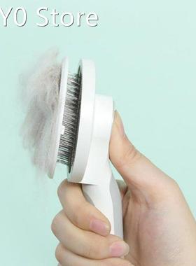 Self Cleaning Slicker Brush For Dog And Cat Removes Undercoa