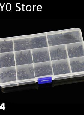 195PCS 12.9 Grade M4 Allen Hex Socket Cap Head Black Screw B